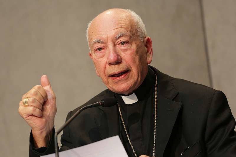 Cardinal Francesco Coccopalmerio. Credit: Daniel Ibanez