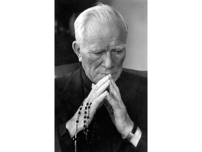Father Patrick Peyton in an undated photo. CNS PHOTO/FAMILY THEATER PRODUCTIONS