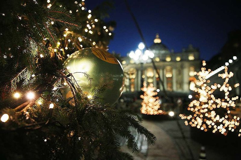 Unveiling of the Nativity scene in St. Peter's Square Dec. 9