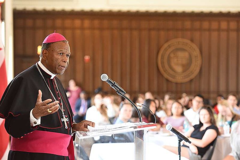 Bishop Edward Braxton (Courtesy of The Catholic University of America Communications Office)