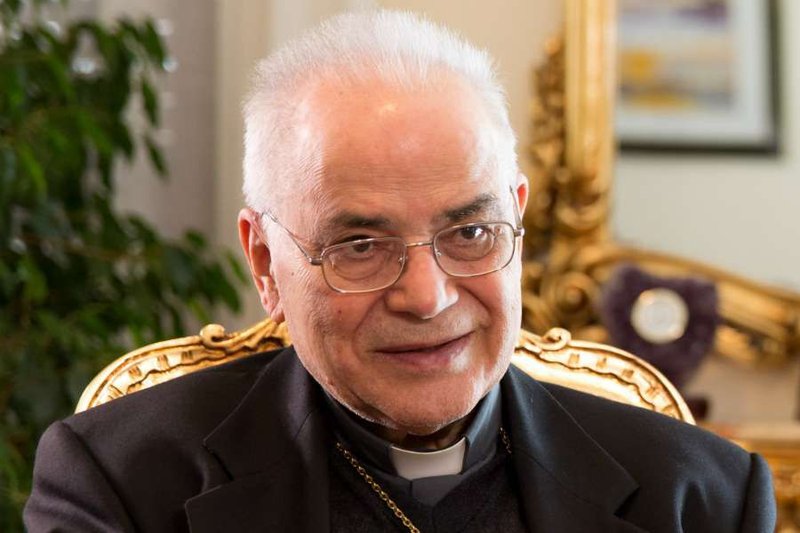 Cardinal Saraiva Martins (Credit: Daniel Ibanez/CNA)