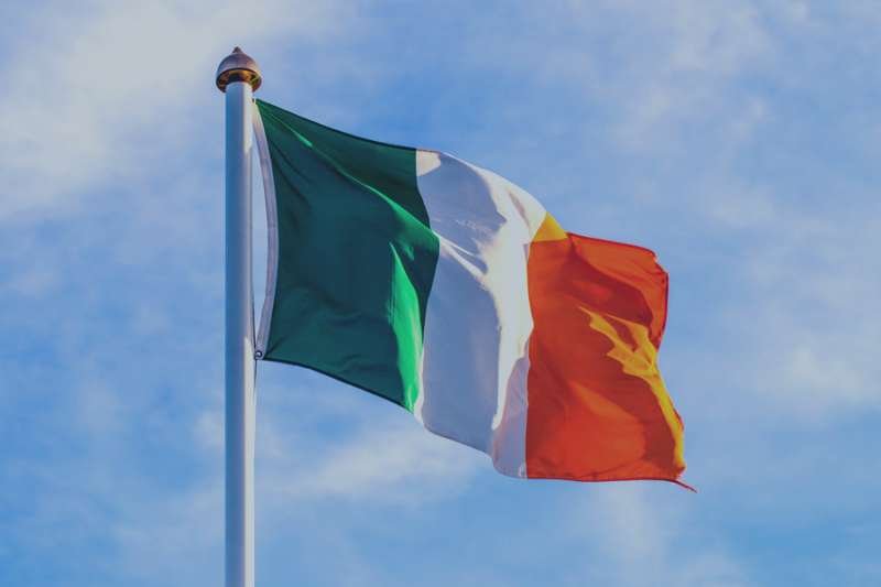 Irish flag. Credit: By Semmick Photo / Shutterstock.