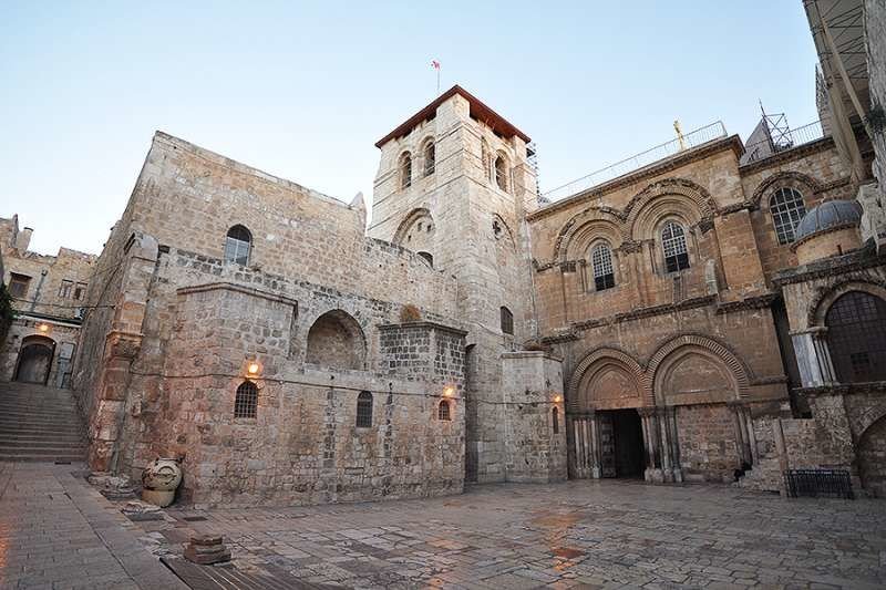 The Church of the Holy Sepulchre in Jerusalem. Credit: Jorge Lascar via Flickr (CC BY 2.0).