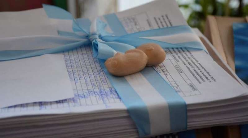 Signatures presented to the Argentine House of Representatives. Credit: Mas Vida