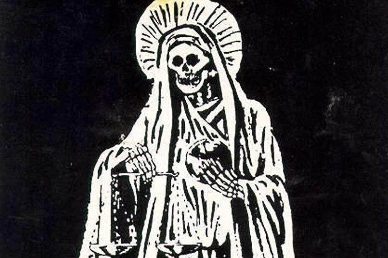 Santa Muerte. (Credit: Public Domain Wikipedia/CNA)