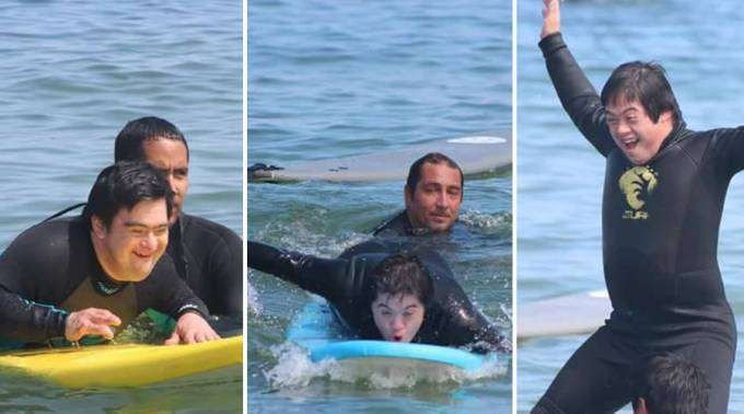 Waves of Hope surf school (Credit: Claudio Morales/facebook)