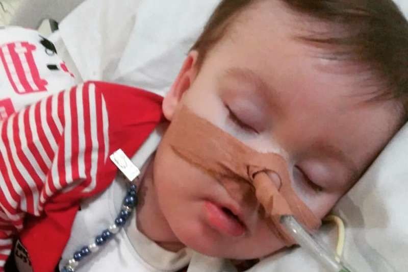 Alfie Evans. Courtesy of Alfie's Army Facebook.