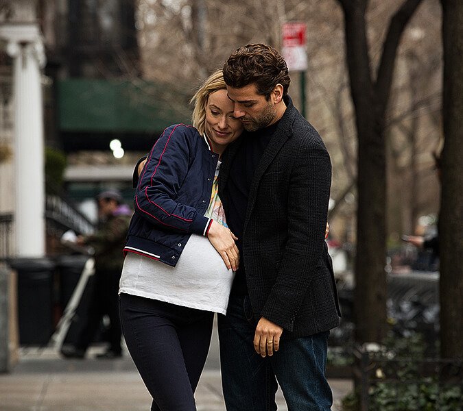 Olivia Wilde and Oscar Isaac in "Life Itself." (LIFEITSELF.MOVIE)