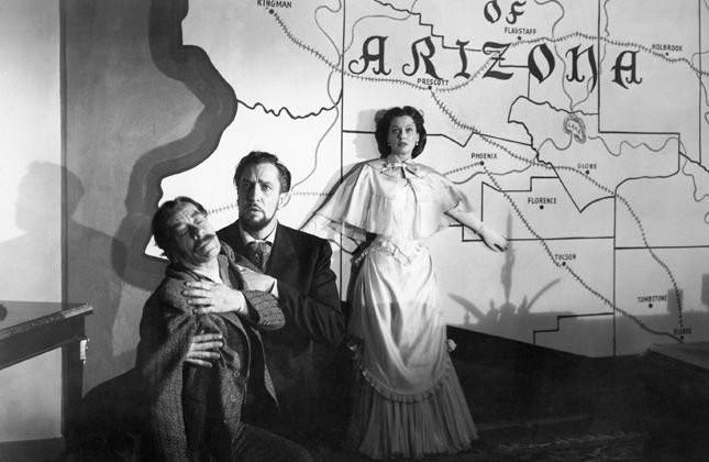 Vincent Price in “The Baron of Arizona