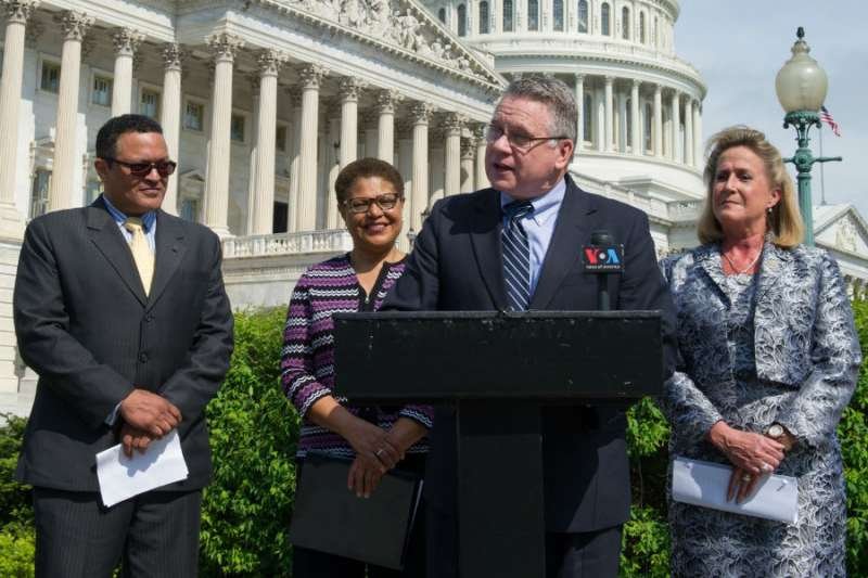 Rep. Smith at the podium