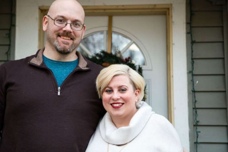 Chad and Melissa Buck. Image via Becket Fund.