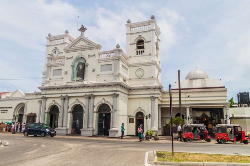 St Anthony's church in Colombo