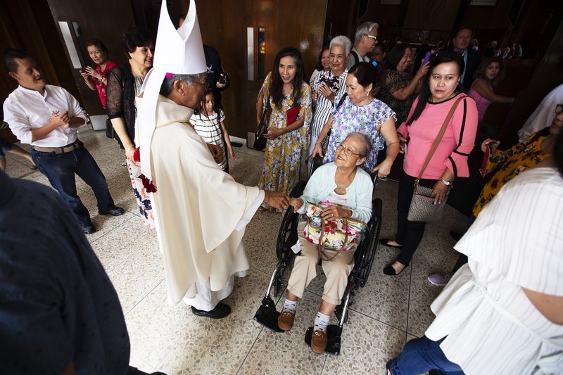BISHOP ACLAN INSTALLATION MASS 24 0 I4 A6153