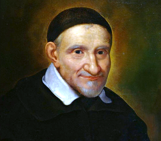 Seventeenth-century portrait of Vincent by Simon François de Tours. (Wikipedia)