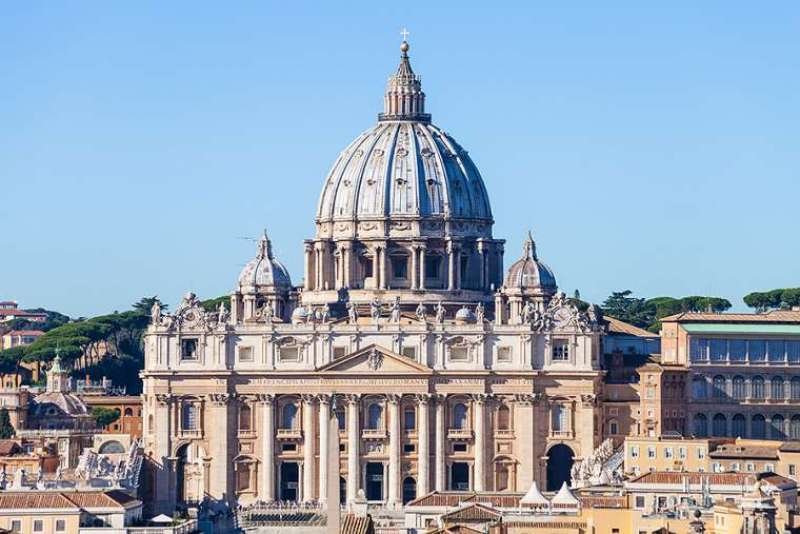 St. Peter's Basilica. Credit: vvo/Shutterstock.
