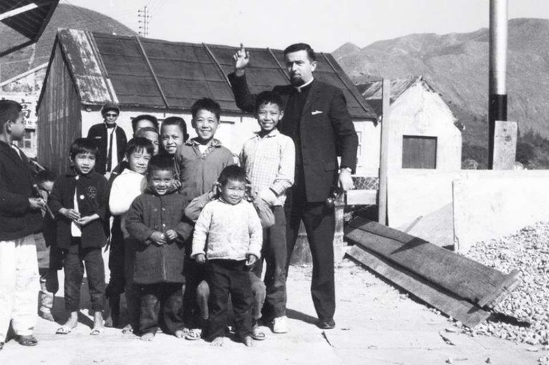 Fr. Piero Gheddo in Hong Kong. credit: courtesy photo