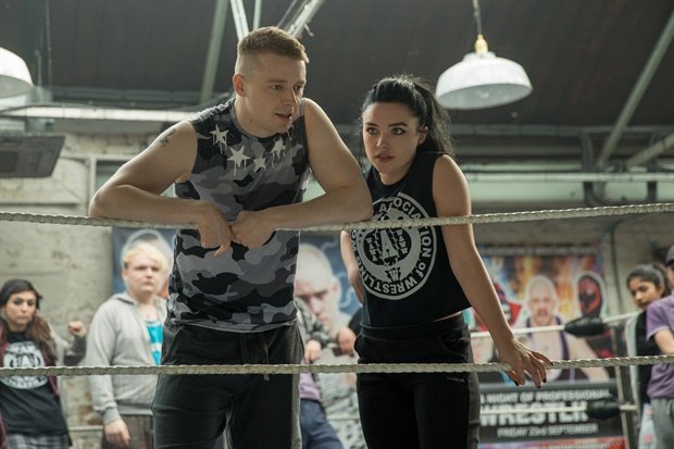 Scene from "Fighting With My Family." (IMDB)