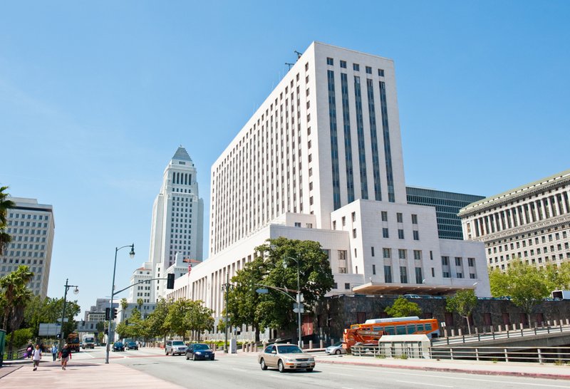 Spring Street Courthouse in Los Angeles. SHUTTERSTOCK