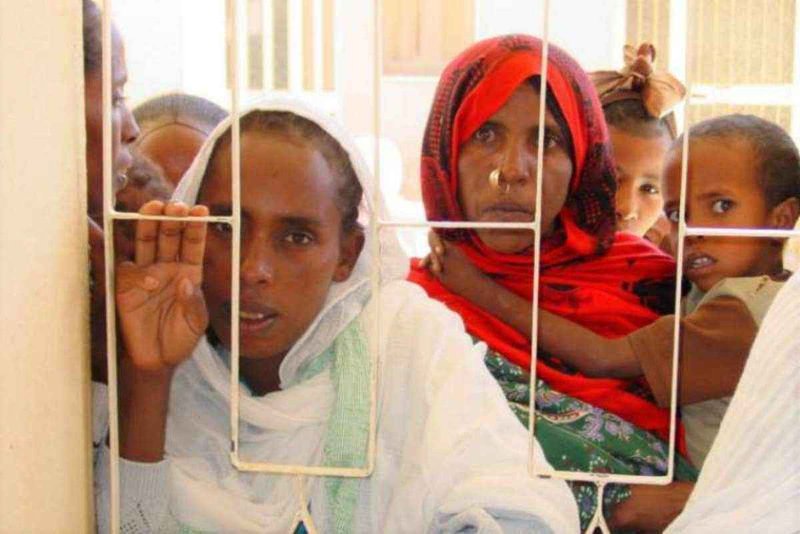 Catholics outside Asmara, Eritrea in March 2007. (Aid to the Church in Need)