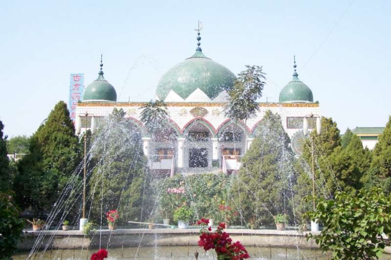 A mosque in China's Ningxia Hui Autonomous Region