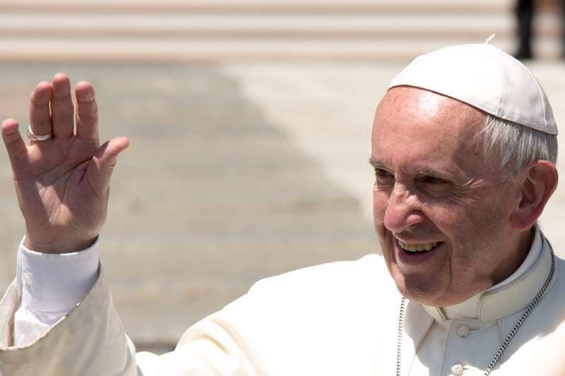 Pope Francis at the General Audience in St. Peter's Square June 7