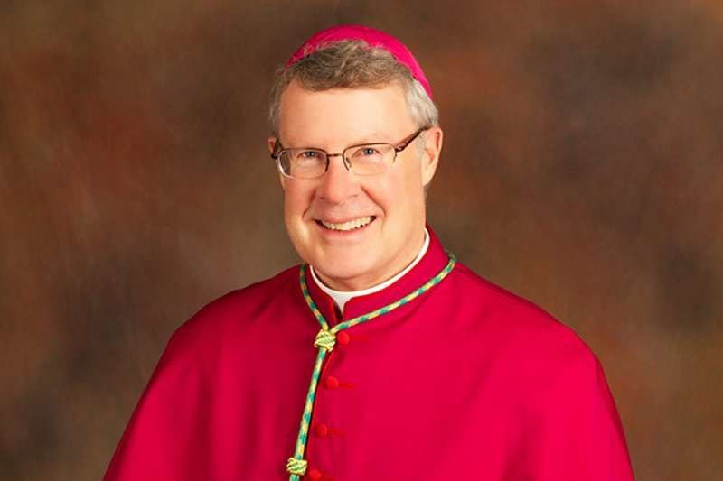Bishop R. Walker Nickless of Sious City. CNA flie photo
