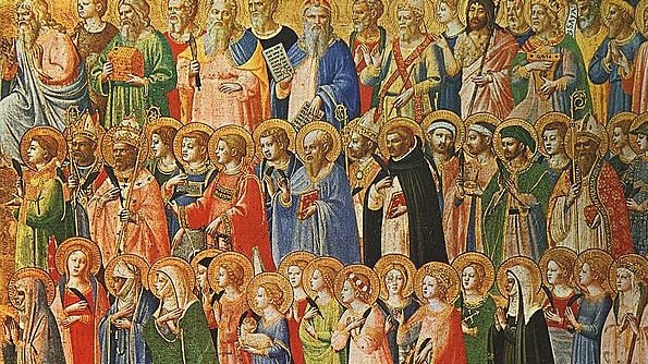 "All Saints" painting by Fra Angelico. (Wikimedia Commons via CNA)