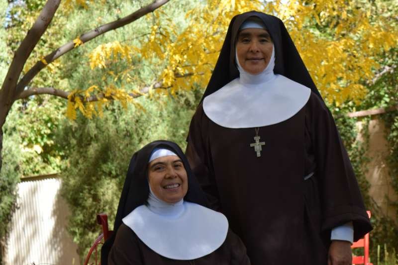 Sister Maria de Cristo and Sister Maria de Jesus of the Capuchin Poor Clares. Courtesy photo.
