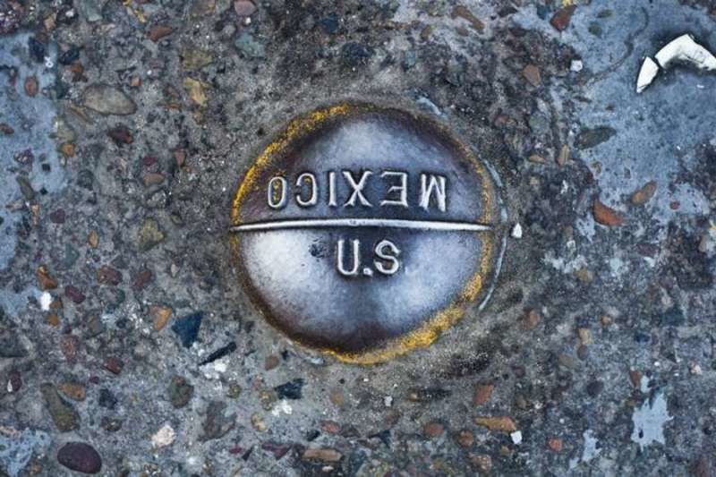 Border Marker at San Ysidro JD. CNA file photo.