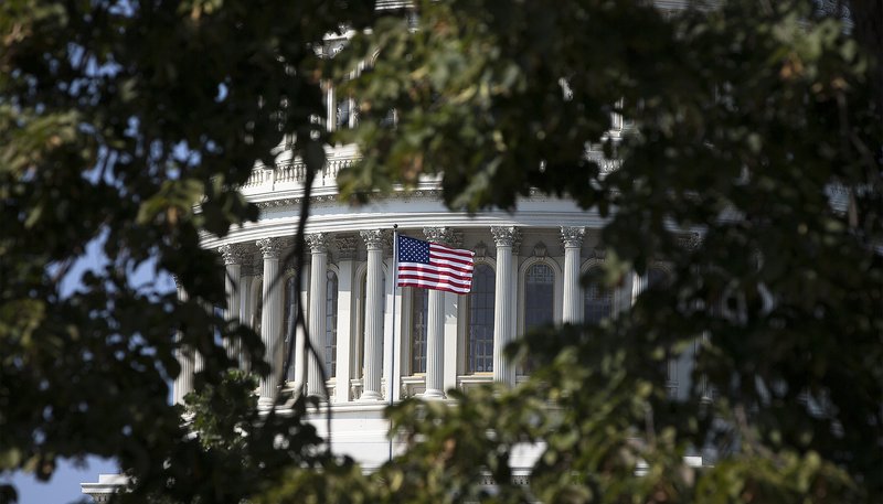 The U.S. Capitol in seen in Washington Oct. 1, 2019. (CNS photo/Tyler Orsburn)
