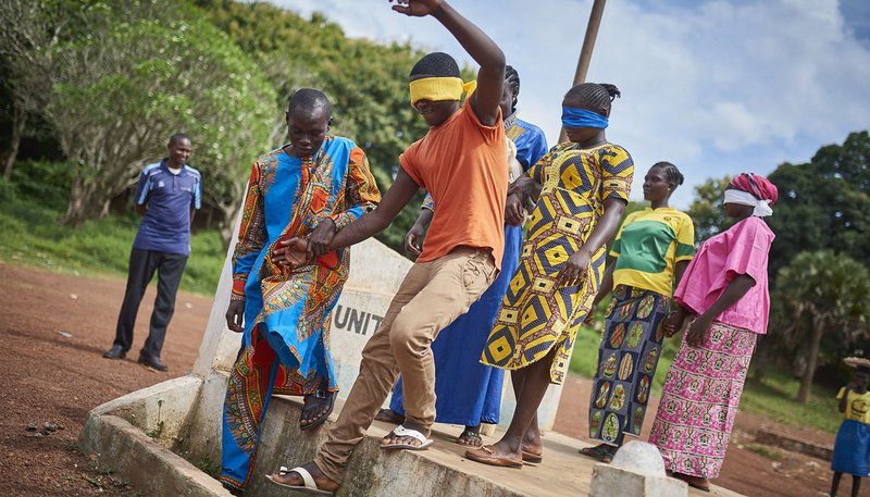 Muslim and Christians take part in a trauma-healing workshop run by Catholic Relief Services and partners in Boda, Central African Republic, Sept. 13, 2019. (CNS photo/Sam Phelps, courtesy CRS)