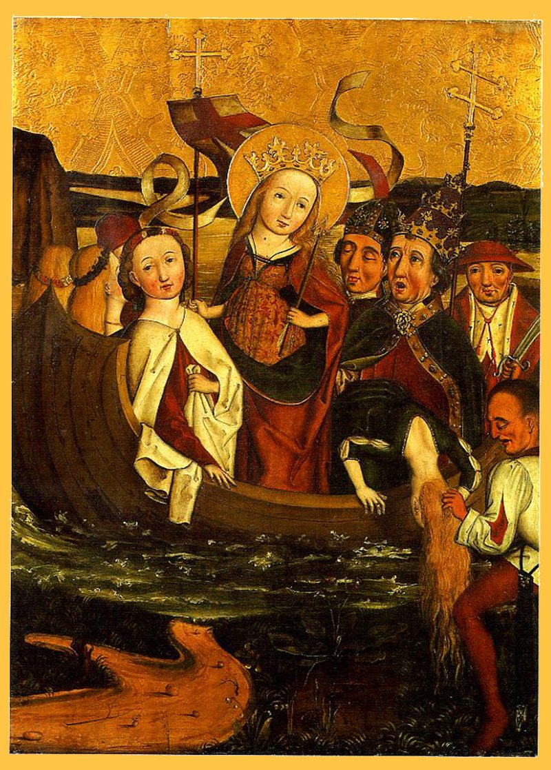 The Martyrdom of Saint Ursula (German school, 16th century). (Wikimedia Commons)
