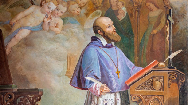 St. Francis de Sales in the church Chiesa di San Filipo Neri.(Shutterstock)