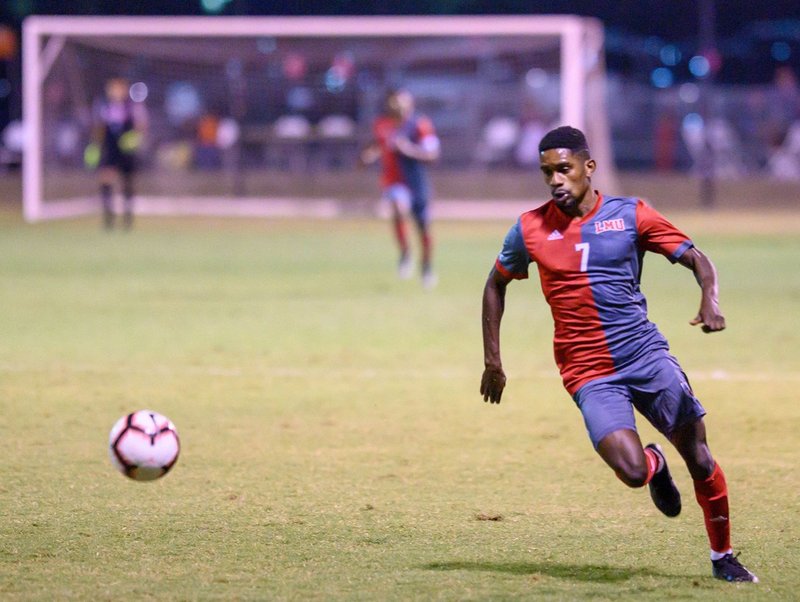 LMU’s Duhaney Williams, a junior from Jamaica, shares the team lead with four goals, helping the Lions to a share of first place in the WCC. (LMU Athletics)