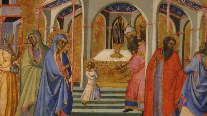 'Presentation of Mary in the Temple,' Bartolo di Fredi. (Wikimedia Commons)