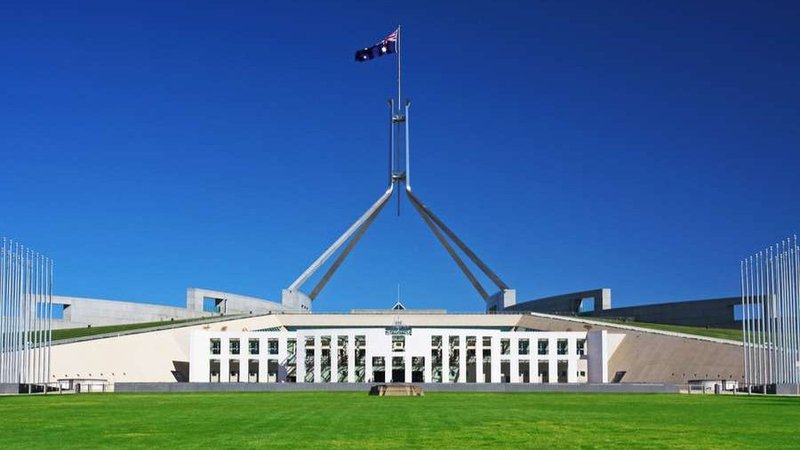 Parliament House, Canberra. (Dan Breckwoldt/Shutterstock via CNA)
