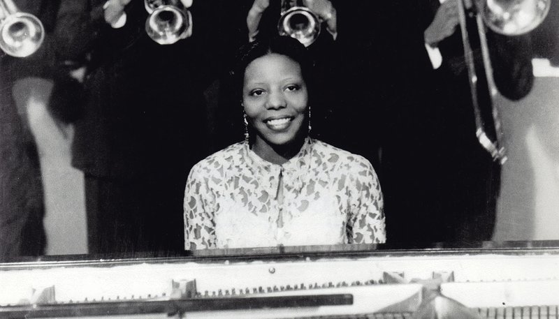 Mary Lou Williams in the Andy Kirk Band in the 1930s. (FRANK DRIGGS COLLECTION VIA ITVS)