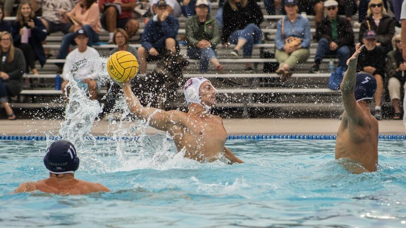 With more than 80 goals in 2019, LMU sophomore Blazo Mitrovic is the WWPA Player of the Year. (LMU Athletics)