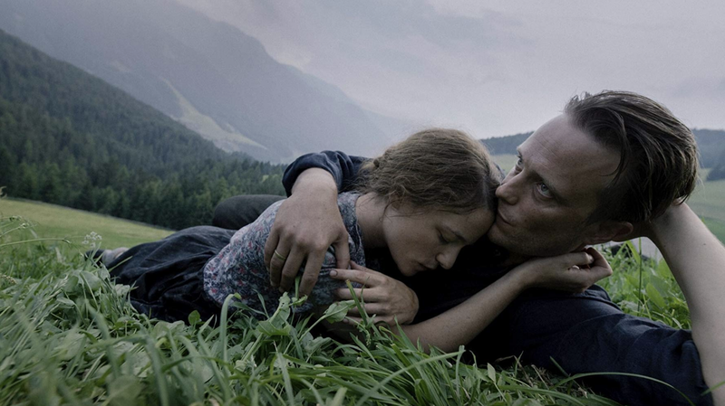 August Diehl and Valerie Pachner in "A Hidden Life." (IMDB)