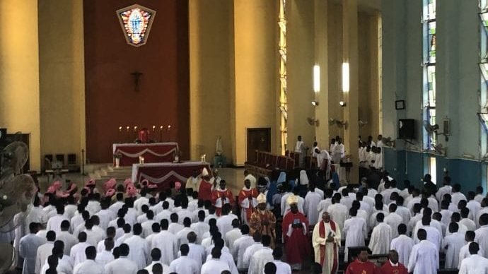 Opening Mass of the Pan-African Congress on Theology, Society, and Church Life. (Crux / Christopher White)