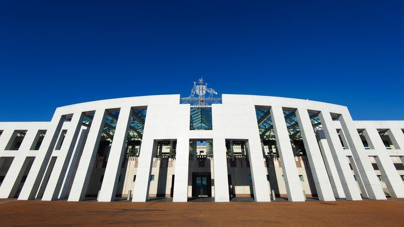 Parliament House in Canberra, Australia. (Shutterstock)