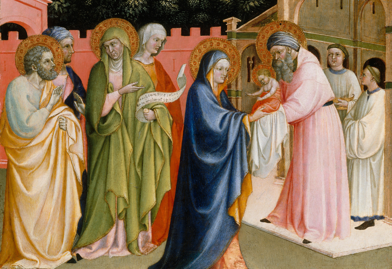 “The Presentation in the Temple,” by Álvaro Pires de Évora, before 1411–after 1434, Portuguese. (Metropolitan Museum of Art)