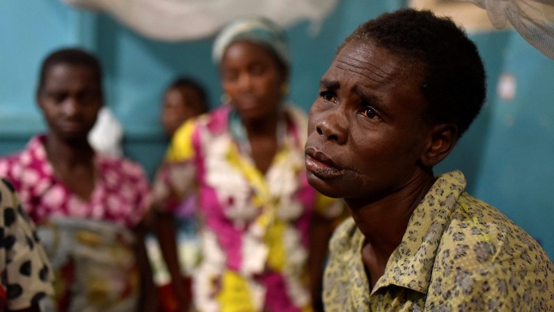 A victim of ethnic violence rests inside a ward at the hospital in Bunia, Congo, June 25, 2019. A year after Congolese President Felix Tshisekedi took office pledging democracy and stability, the nation's Catholic leaders are warning that the country faces a breakup in the face of prolonged violence. (CNS photo/Olivia Acland, Reuters)