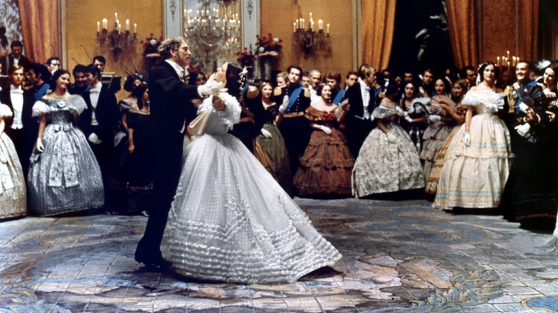 Burt Lancaster and Claudia Cardinale in "The Leopard." (IMDB)