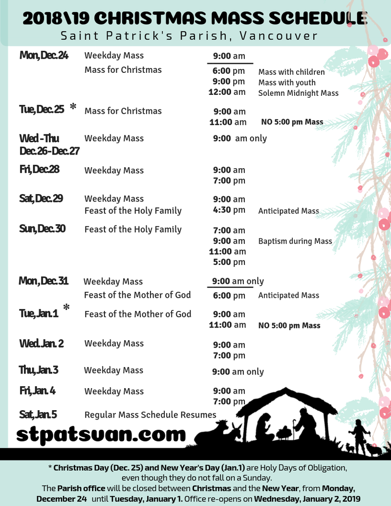 9dk4z2nw2p CHRISTMAS SCHEDULE
