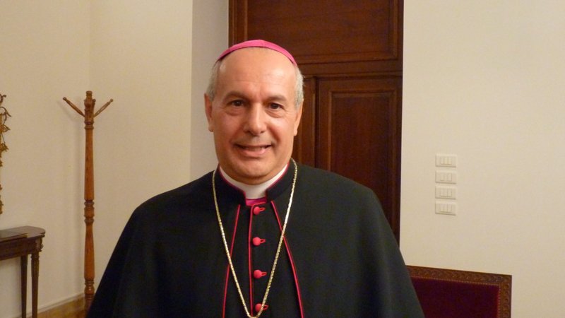 Archbishop Gabriele Giordano Caccia. (Kevin Jones/Catholic News Agency)
