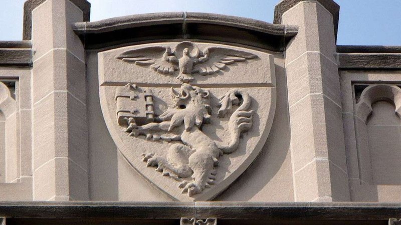 Duquesne University crest. (Wikimedia Commons via CNA)