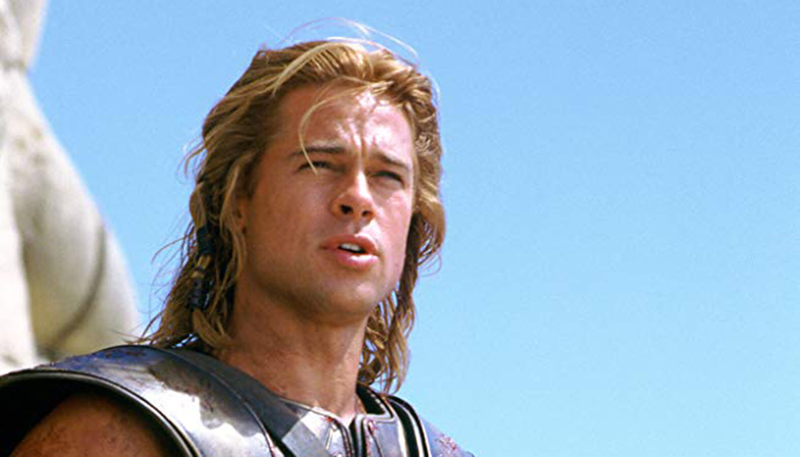 Brad Pitt in "Troy." (IMDB)