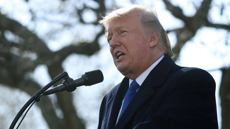 US President Donald Trump speaks to March for Life participants and pro-life leaders in the Rose Garden at the White House, Jan. 19, 2018 in Washington, DC. (Mark Wilson/Getty Images via CNA)