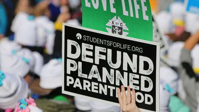 Pro-life advocates at the 45th annual March for Life. (Jonah McKeown/CNA)